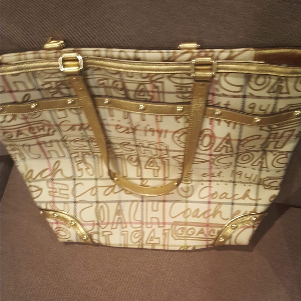 Authentic Coach Tote